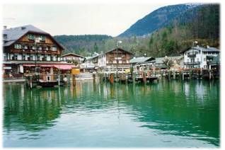 The village of Konigsee