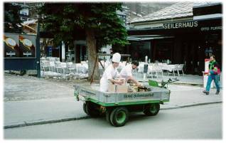 Zermatt delivery vehicle